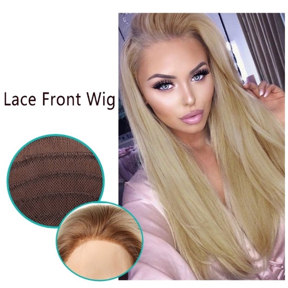 ✨TAMI 28” OMBRÉ BLONDE STRAIGHT LACE-FRONT ✨ NWT - Picture 3 of 8